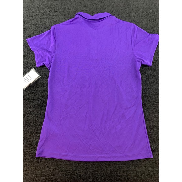 Nike Dri Fit Alabama Crimson‎ Tide Purple Womens Polo Shirt M - Picture 2 of 8